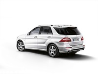 Задний бампер AMG для Mercedes ML W166