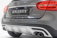 Задний диффузор Brabus для Mercedes GLA X156