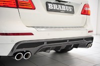 Задний диффузор Brabus для Mercedes ML W166