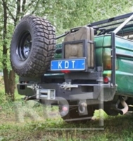 Силовой задний бампер для Mitsubishi L-200 
