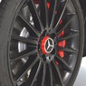 Заглушка центрального отверстия диска AMG красная