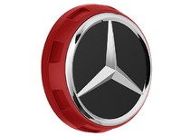 Заглушка центрального отверстия диска AMG красная
